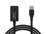 USB A - A jungtis 3.0 m ki&scaron;tukas-lizdas su IC pakabuko prailginimo laidu