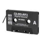 Automobilinis CD/MD kasečių adapteris