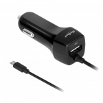 Rebel mikro USB automobilinis įkroviklis