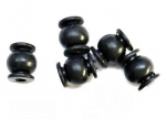 Vibracijos izoliatorius 15mm/15mm - vidutinio kietumo - juodas - vibracijos slopintuvas, slopintuvas, amortizatorius - 1 vnt