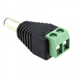 DC Ki&scaron;tukas 2.1x5.5mm su Kaladėle