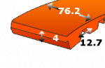 Dantytas diržas 1400-H 300 z280