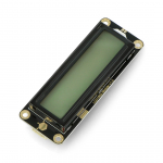 DFRobot Gravity - 2x16 I2C LCD ekranas - žalias