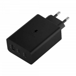Tinklo įkroviklis su maitinimo tiekimo ir greito įkrovimo funkcija 65W juodas