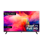 Kruger&Matz 43 colių FHD i&scaron;manusis DVB-T2/S2 H.265 Hevc televizorius