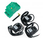 Elektros energijos matuoklis ant DIN bėgelio-WiFi Zamel Supla MEW-01