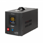 Nepertraukiamo maitinimo &scaron;altinis Rebel POWER-1000 - inverteris su gryna sinusine banga ir įkrovimo funkcija 12V 230V 1000VA 700W