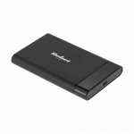 2.5 colio SATA USB C 3.1 Rebel aliuminio disko korpusas