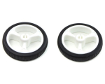 Pololu ratai 32x7mm balti 2 - vienetai