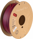 Polymaker Polyterra PLA Dual Color - 1.75mm - 1kg - Mixed Berries (raudonas-tamsiai mėlynas)