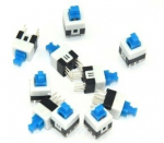 Mikrojungiklis 7x7mm - stabilus jungiklis - 6 PIN - mygtukas - 10 vnt