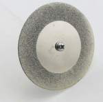 Metalinis diskinis pjūklas - 30 mm - deimantinis diskas - skirtas dremel, mini guminė juosta
