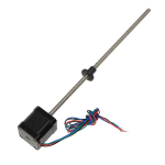 Žingsninis variklis su strypu 42BYGH3002 - 0.62Nm 1.5A, T8x4 300mm