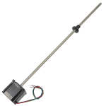 Žingsninis variklis su strypu 57BYGH3302 - 1.5Nm, 2.5A T10x4 500mm
