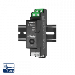 Shelly Qubino Wave Pro 2PM​ profesionalus 2 kanalų DIN bėgio i&scaron;manusis jungiklis su energijos matavimu.