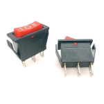 KCD3-1 3 padėčių bistabilus svirties jungiklis IRS-103-3C &ndash; ON/OFF/ON 15A- 230V &ndash; 3 PIN