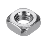 Kvadratinė veržlė - M6 10x10mm - 10 vnt - raktų griovelis - aliuminio profiliams