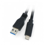 Akyga USB 3.0 A - USB 3.1 C  laidas 0.5m AK-USB-24