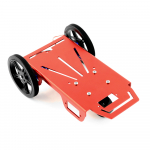 Roboto važiuoklė mini 2WD - Feetech FT-MC-001-KIT&nbsp;su FS90R servo varikliais