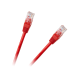 Patchcord UTP 8c kabelis CCA 0.5m Raudonas