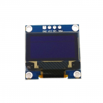 OLED ekranas 0.96" 128x64 su I2C - baltas