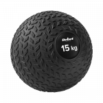 Mažas medicininis kamuolys reabilitaciniams pratimams Slam Ball 23 cm 15 kg, REBEL ACTIVE