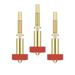 E3D RapidChange Revo žalvarinių 1.75mm 0.4mm trijų antgalių rinkinys