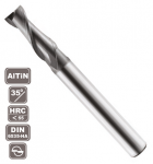 Galinė freza, trumpa, 2 a&scaron;menų, fi 5 AlTiN