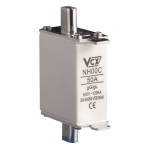 Pramoninis lėtai pučiantis saugiklis WT-00C/gG 125A NH00C