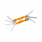 &Scaron;e&scaron;iabriaunių raktų komplektas Rebel 8 vnt