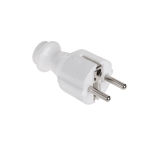 Ki&scaron;tukas su įžeminimu unischuko baltas WT-30