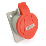 Kampinis skydo lizdas 32A 5P 400V IP44 GTS
