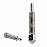Micro Swiss žalvariu padengtas dilimui atsparus antgalis skirtas FlowTech Hotend 0.60mm