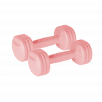 Bituminiai hanteliai 2x1kg, REBEL ACTIVE