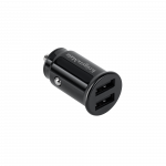 Kruger&Matz dvigubas USB 3100 mA automobilinis įkroviklis su Quick Charge 3.0 funkcija