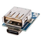 2xUSB 5V elementų įkrovimo ir apsaugos modulis - maitinimo bankui, Li-Po, Li-Ion