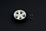 DFRobot ratas 80x17mm - 1 vienetas