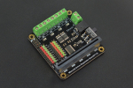 DFRobot &ndash; keturių kanalų 5.5V/1.5A variklių valdymo modulis skirtas BBC micro:bit