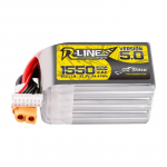 Lipo Tattu R-Line 5.0 versija 1550mAh 22.2V 150C 6S baterija su XT60 jungtimi
