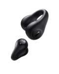 Belaidės Bluetooth 5.4 ausinės Bass 15 Clip su įkrovimo dėklu, juodos