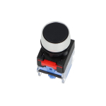 LAS0-A3Y-11Z/N valdymo mygtukas, juodas, NO/NC, bistabilus