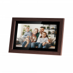 Kruger&Matz skaitmeninis nuotraukų rėmelis FRAMEO Wi-Fi 10.1" medinis rėmelis