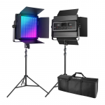 LED vaizdo &scaron;viestuvai Neewer, 2 vnt., 1200RGB, 60W, V4