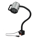 7W LED ma&scaron;inos lempa su magnetiniu pagrindu