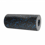 Masažo volelis, lygus putplasčio volelis 14x33cm, juoda ir mėlyna, EPP medžiaga, REBEL ACTIVE