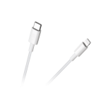 REBEL USB C - Lightning kabelis 1m Baltas