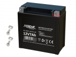 Motociklo akumuliatorius 12V 7Ah XTREME de&scaron;inysis +