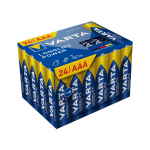 &Scaron;arminės baterijos VARTA LR03 Longlife Power Cube pakuotė, 24 vnt./dėžutė