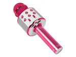 PRM402 BLOW rožinis karaokės mikrofonas