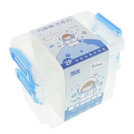 Plastikinė dėžutė - 55x45x15 mm - Rakinamas konteineris - Tvarkyklės